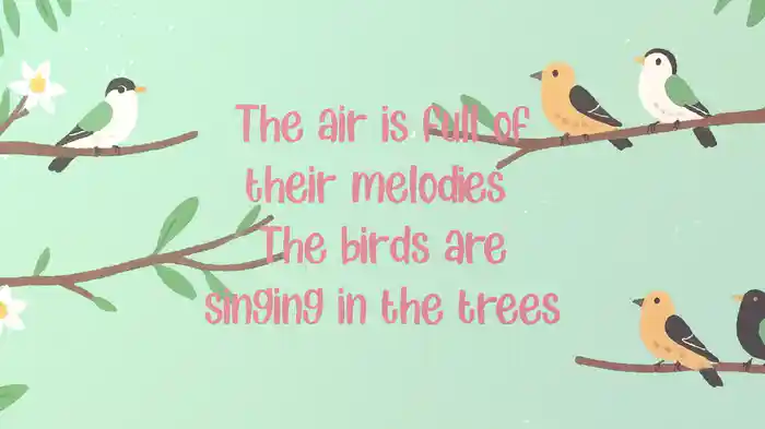 Spring Is Here (Lyric Video)