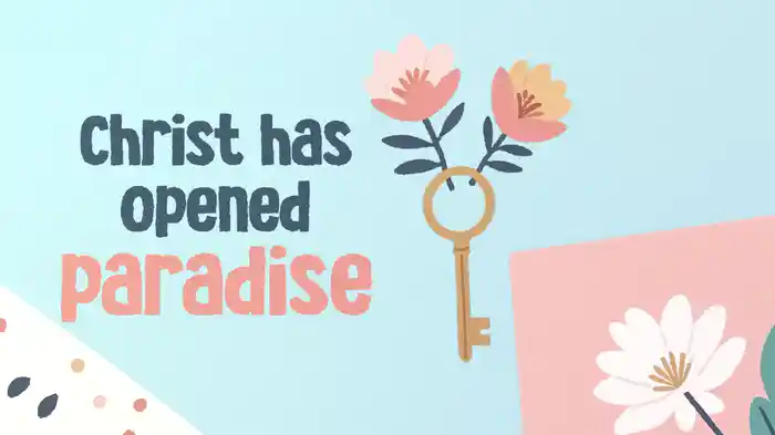 Christ The Lord Is Risen Today (Lyric Video)