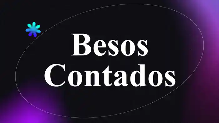 Besos Contados (LETRA)
