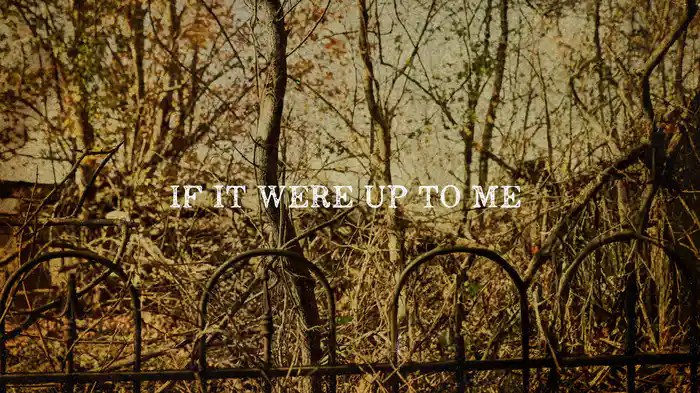 Up To Me (Lyric Video)