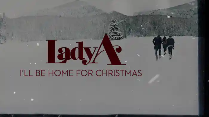 I’ll Be Home For Christmas (Lyric Video)