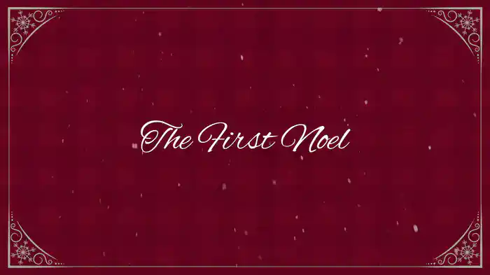 The First Noel (Lyric Video)