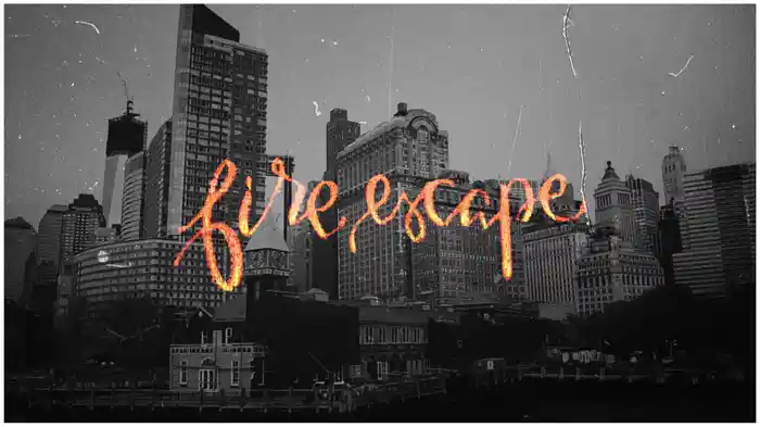 Fire Escape (Official Lyric Video)