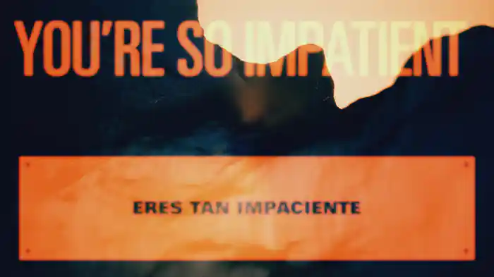 You're So Impatient (Lyric Video)