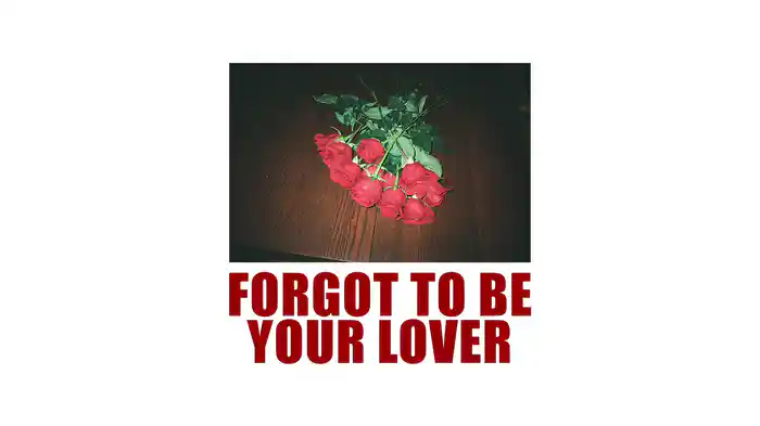 Forgot To Be Your Lover (Audio)