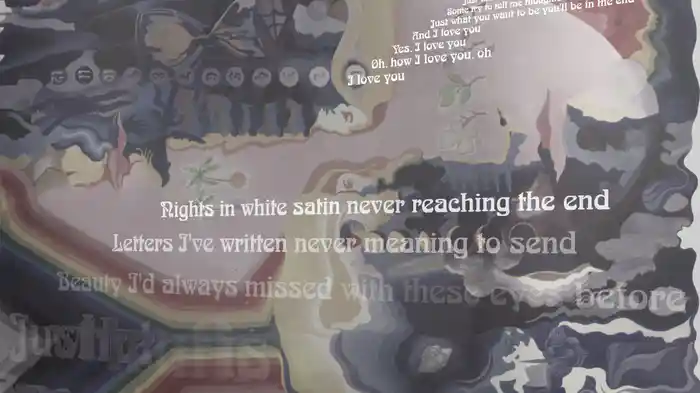 Night In White Satin (Lyric Video)