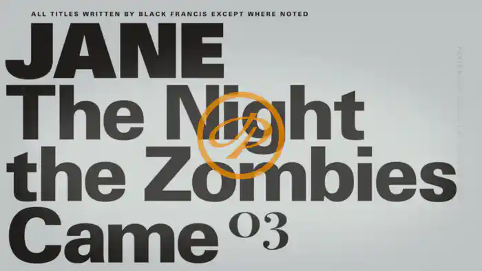 Jane (The Night the Zombies Came) (Lyric Video)