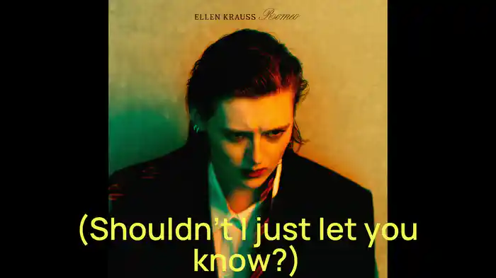 Shouldn’t I Just Let You Know? (Lyric Video)