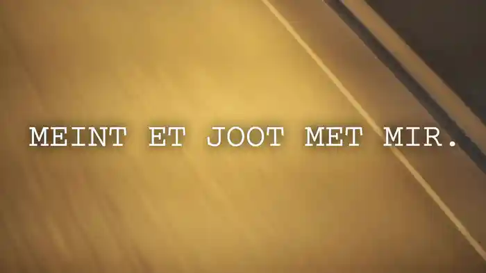 Dä Herrjott meint et joot met mir (Lyric Video)