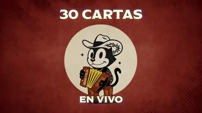 30 Cartas (En Vivo/ LETRA)