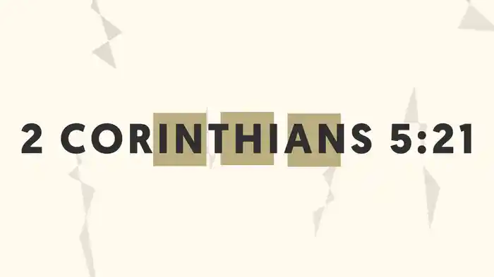 2 Corinthians 5:21 (Lyric Video)