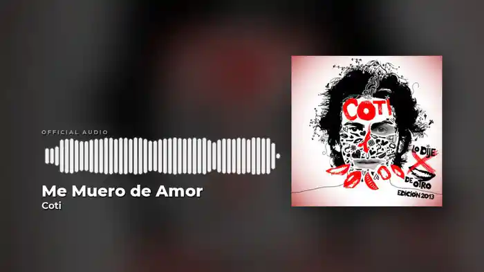 Me Muero De Amor (Audio)