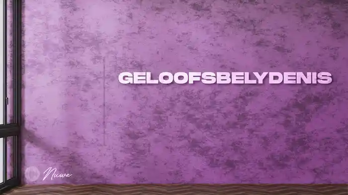 Geloofsbelydenis (Lyric Video)