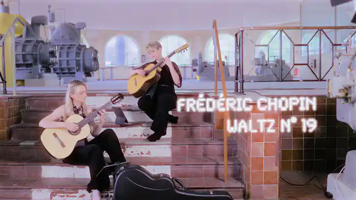 Chopin: Waltz No. 19 in A Minor, KK IVb/11 (Arr. Kupiński Guitar Duo for 2 Guitars)