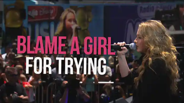 Can't Blame a Girl for Trying (Lyric Video)