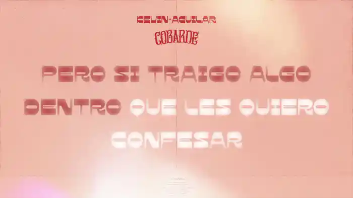Cobarde (Lyric Video)