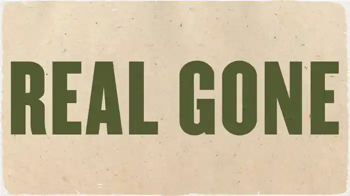 Real Gone (Live From the Ryman / Lyric Video)