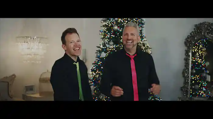 Neonbunte Weihnachtszeit