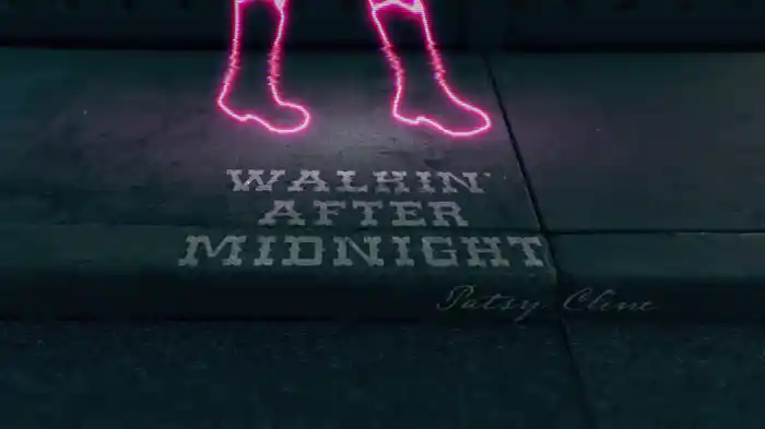 Walkin' After Midnight (Lyric Video)