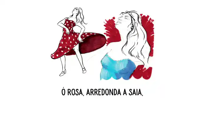 Ó Rosa Arredonda A Saia (Lyric Video)