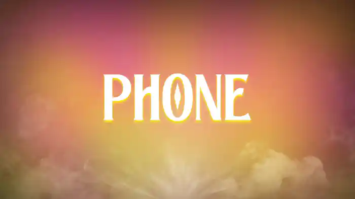 Phone (LETRA)