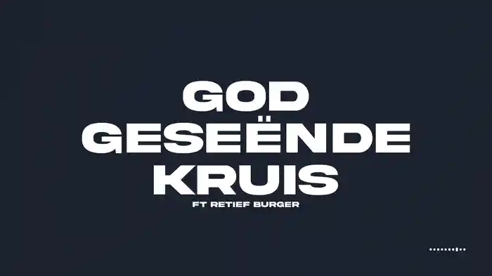 God Geseënde Kruis (Lyric Video)