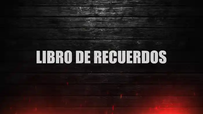 Libro De Recuerdos (LETRA)