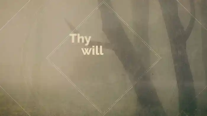 Thy Will (Lyric Video)