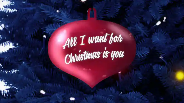 All I Want For Christmas Is You (Lyric Video)