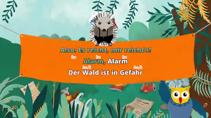 Wut-Alarm (Der Wald ist in Gefahr) (Karaoke Video)