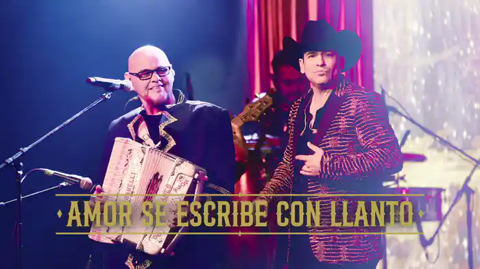 Amor Se Escribe Con Llanto (En Vivo / LETRA)