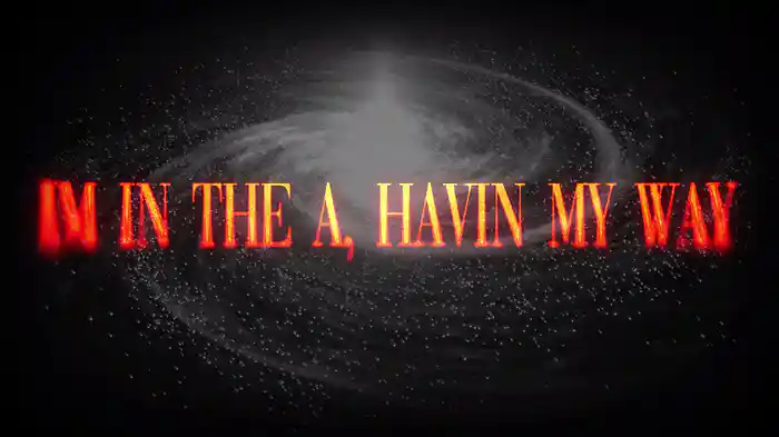 In The A (Lyric Video)