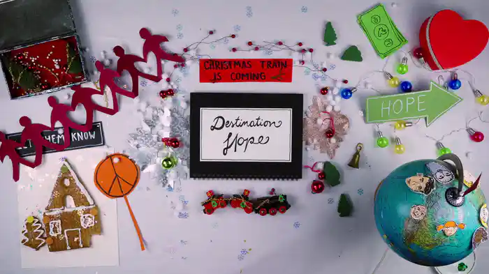 Christmas Train (Destination Hope / Lyric Video)