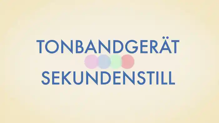 Sekundenstill (Lyric Video)