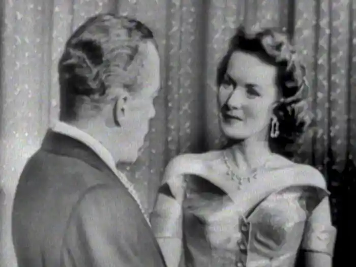 Talks About Her Career And "The Long Gray Line" (Live On The Ed Sullivan Show, February 6, 1955)