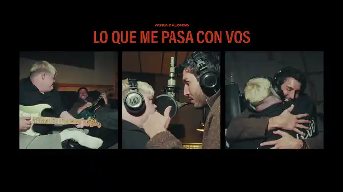 Lo Que Me Pasa Con Vos (Lyric Video)