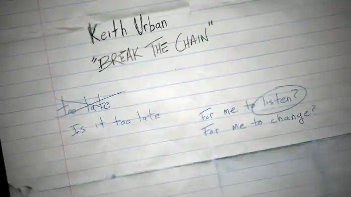 BREAK THE CHAIN (Lyric Video)