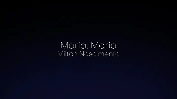 Maria, Maria (Lyric Video / Acústico)