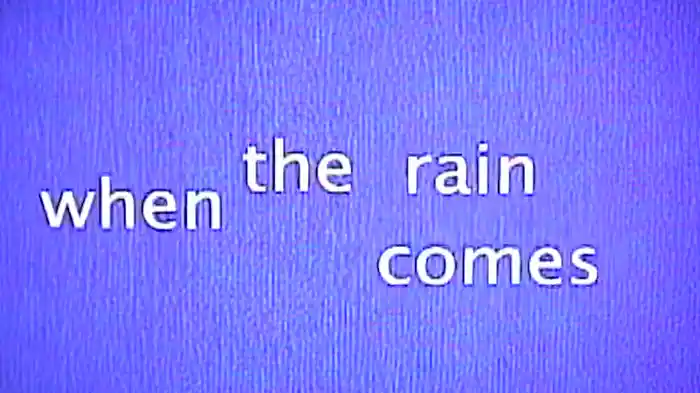 When the Rain Comes (Lyric Video)