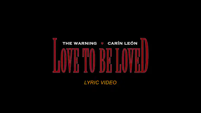 Love To Be Loved (Lyric Video)