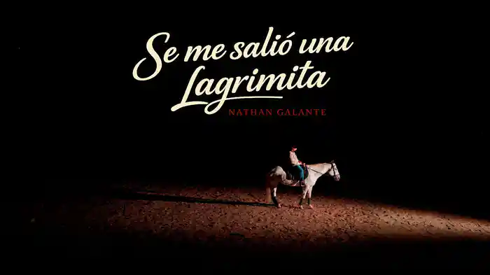 Se Me Salió Una Lagrimita (LETRA)