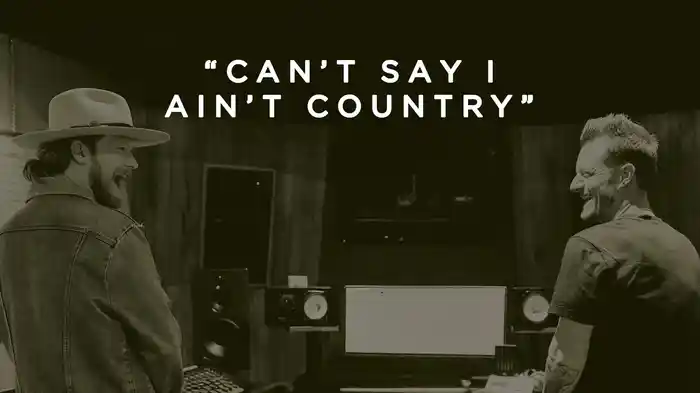 Can't Say I Ain't Country (Lyric Video)