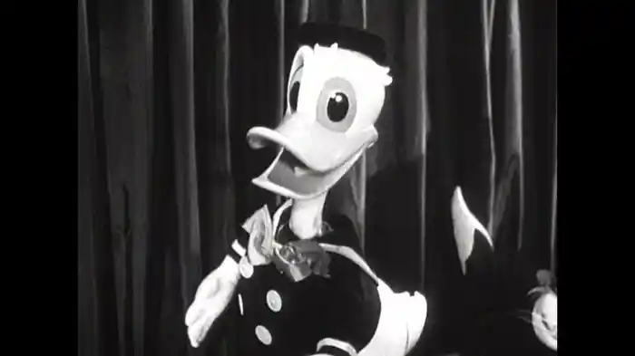 Ed At Disney Office With Walt & Donald Duck (Live On The Ed Sullivan Show, February 8, 1953)