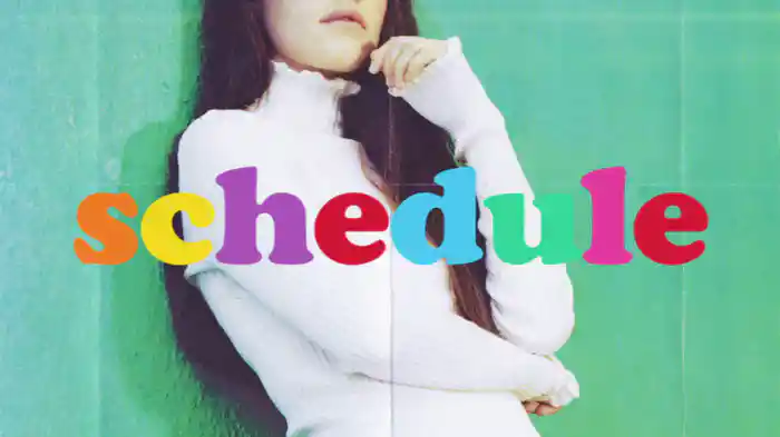 Schedules (Lyric Video)