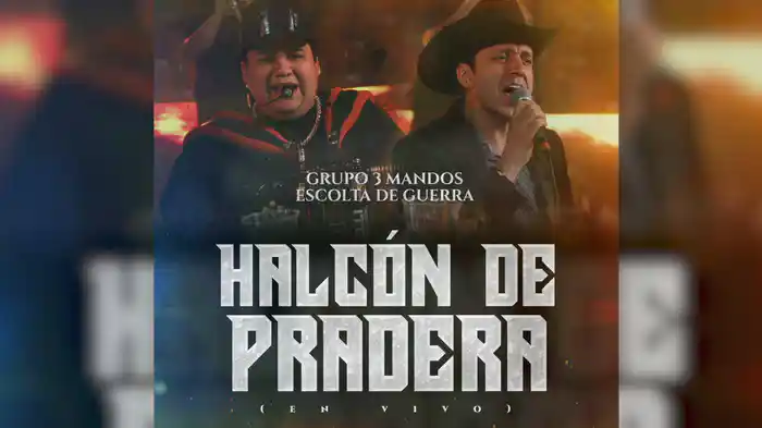 Halcón De Pradera (En Vivo / LETRA)