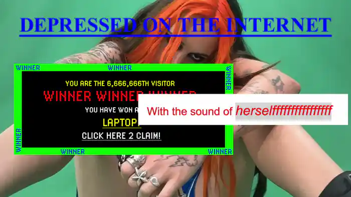 depressed on the internet (Lyric Video)