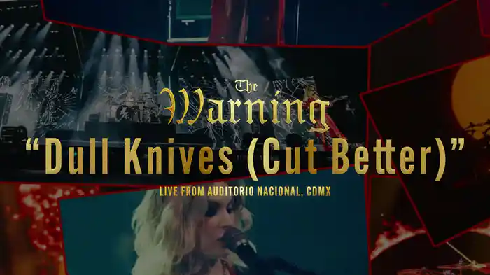 Dull Knives (Cut Better) (Live from Auditorio Nacional, CDMX / Visualizer)
