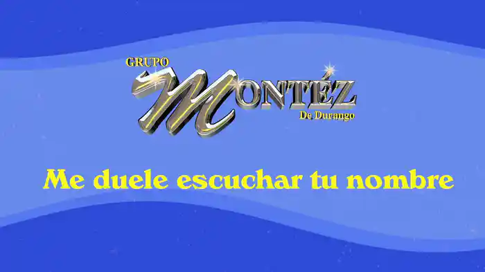 Me Duele Escuchar Tu Nombre (Visualizer)