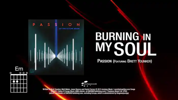 Burning In My Soul (Live/Lyrics And Chords)