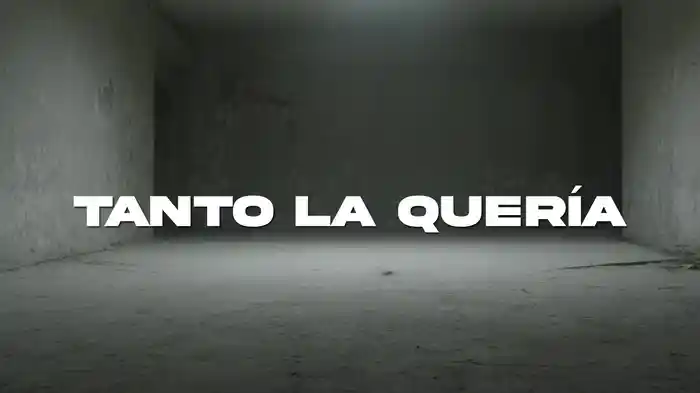 Tanto La Quería (Karaoke)